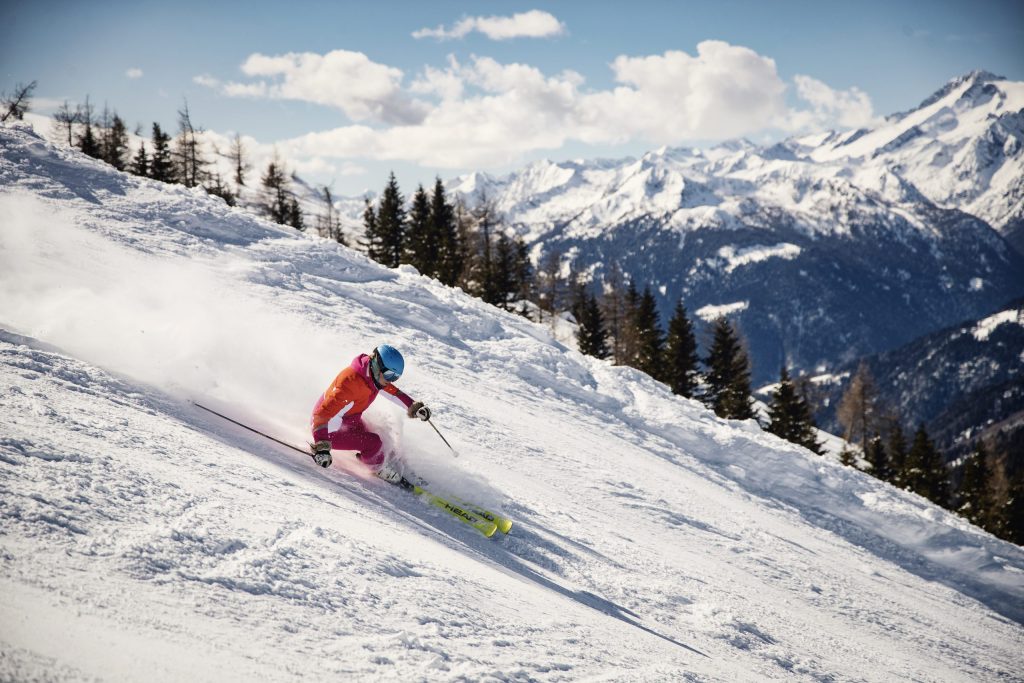 Skiing in Italy