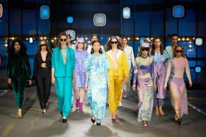 Models at Milan Fashion Week