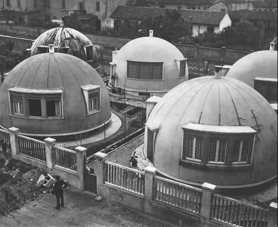 Igloo houses in Milan